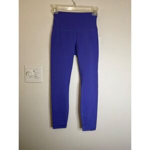 Lululemon Wunder Train HR Tight 25" Charged Indigo Size 4 NWT